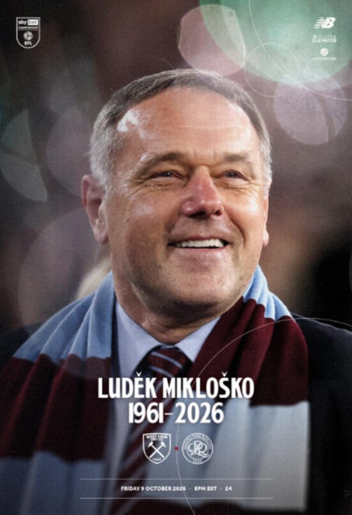 WEST HAM v QPR 2026/27